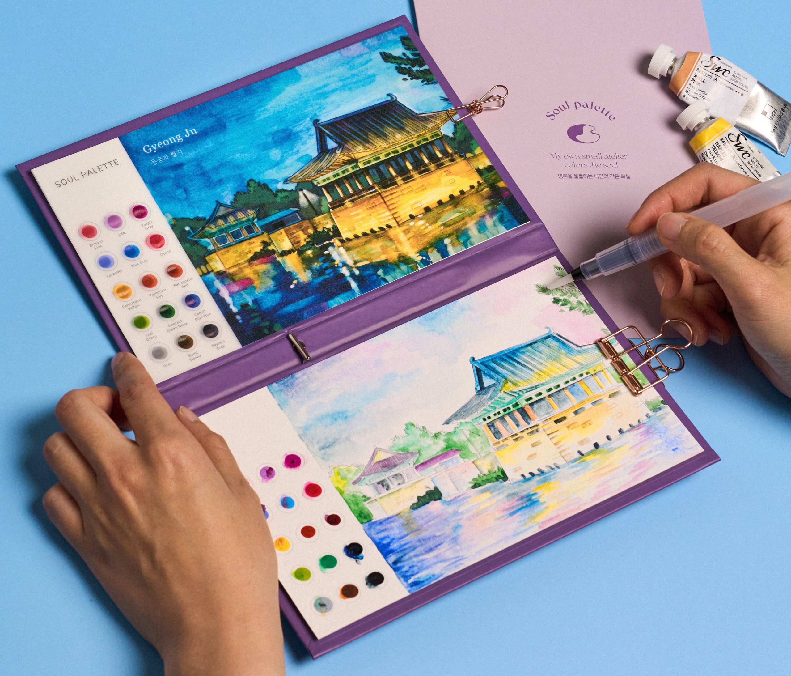 Palsaekchanran: Nuestras Regiones Pintadas con Acuarelas